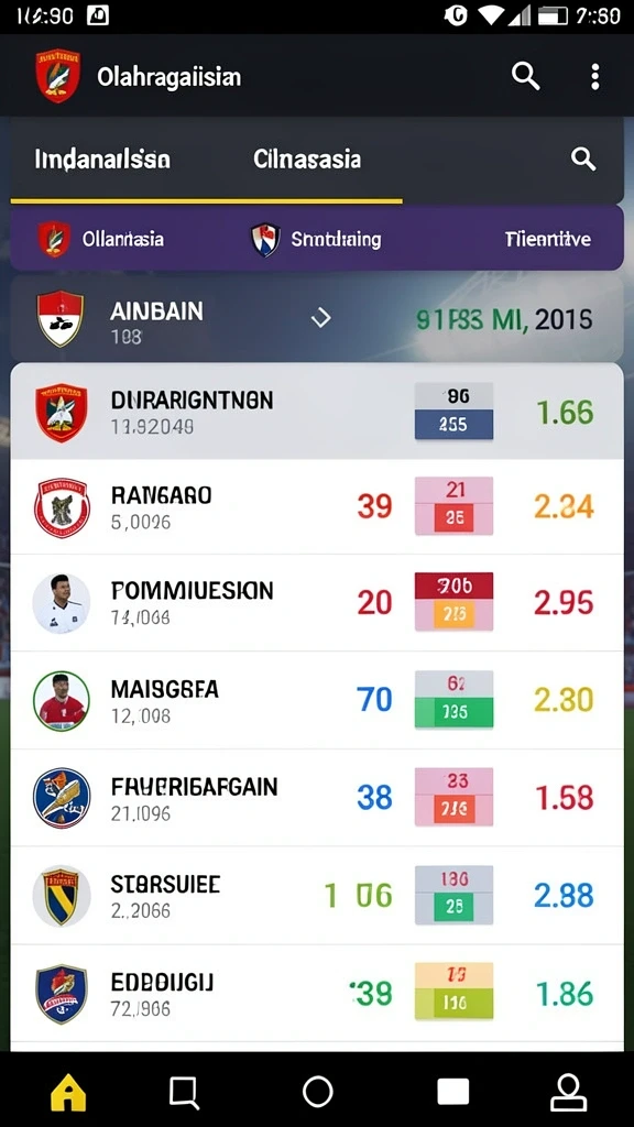 Tampilan awal 33L dengan menu yang menarik.