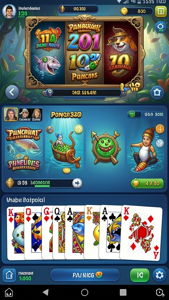 Screenshot 1: Tampilan awal permainan yang menarik.
