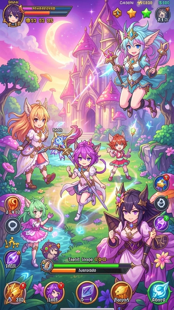 Grafik game yang memukau dan detail.