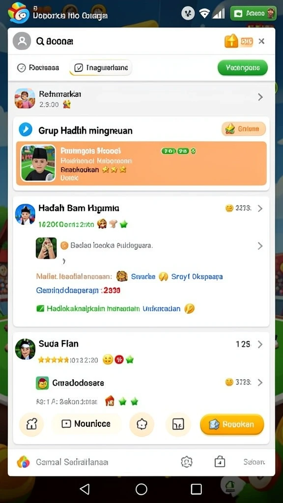 Tampilan antarmuka yang intuitif dan mudah digunakan.