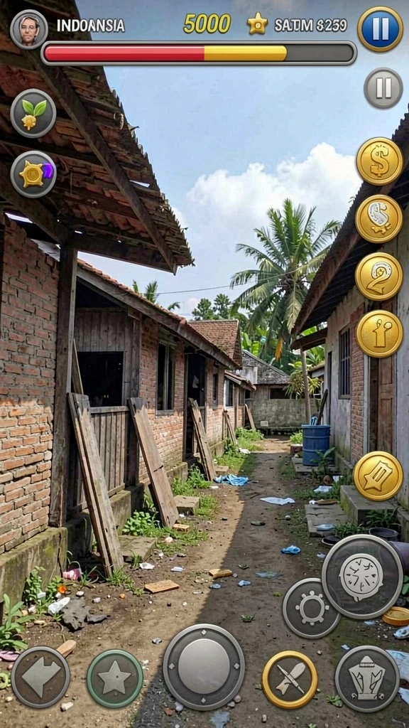 Tampilan antarmuka yang user-friendly.