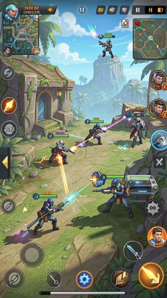 Grafik yang memukau dengan detail yang halus.
