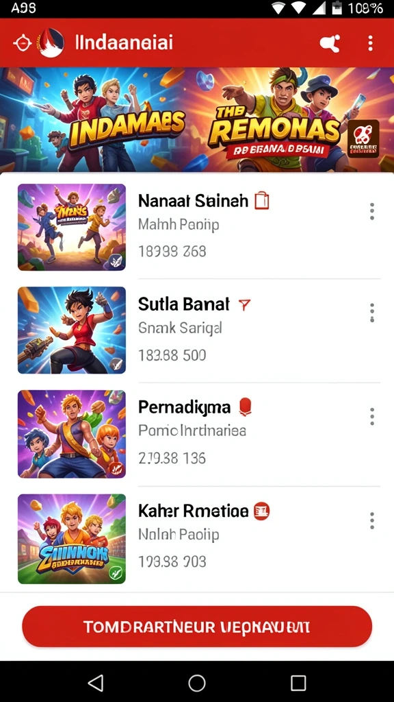 Beragam permainan yang mengasyikkan untuk dicoba.