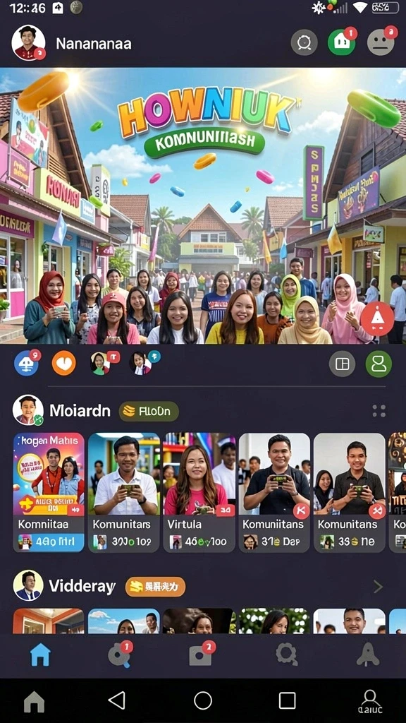 Tangkapan layar menunjukkan grafik memukau dari petualangan yang mendebarkan.