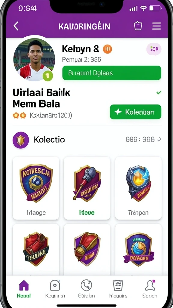 Tangkapan layar dari salah satu level penuh tantangan.