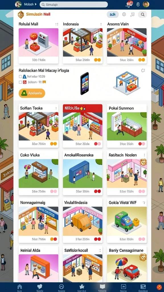 Beragam pilihan permainan judi yang tersedia.