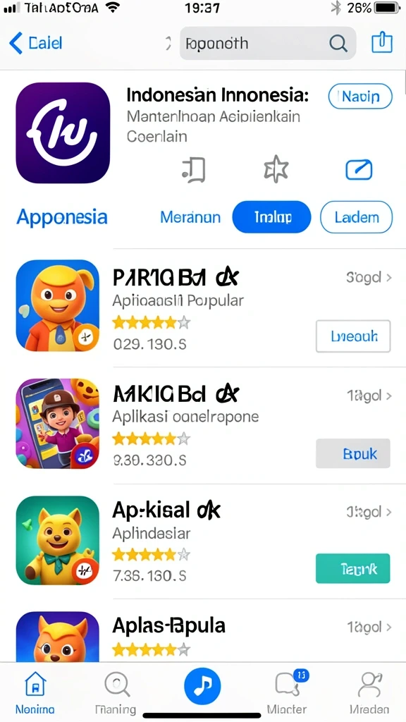 Beragam pilihan permainan yang tersedia bagi para pemain.