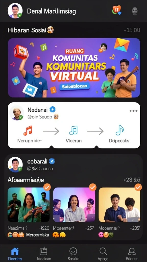 Karakter-karakter unik yang bisa kamu pilih dalam permainan.