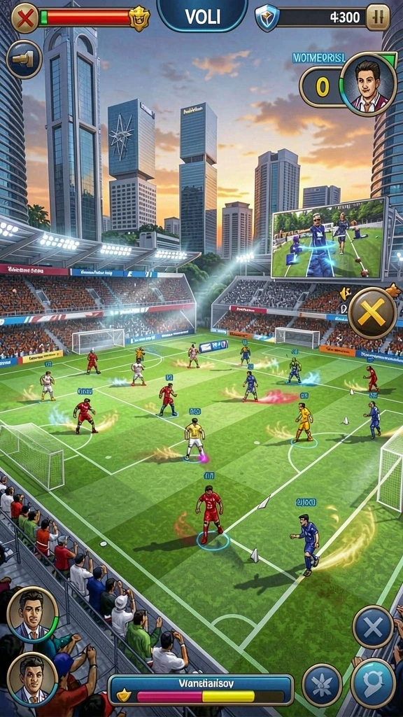 Mode multiplayer yang menarik untuk bersaing dengan teman.