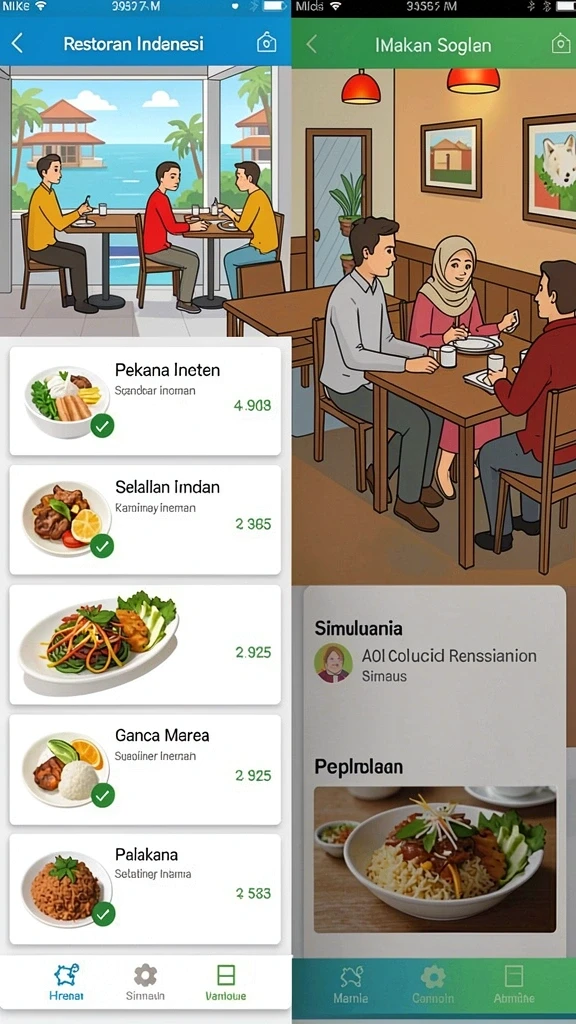 Tampilan awal aplikasi LUCKYRP yang menarik.