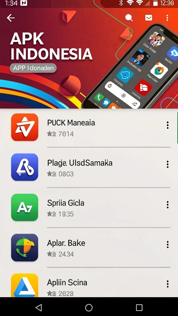 Screenshot menunjukkan beberapa pilihan slot yang tersedia.