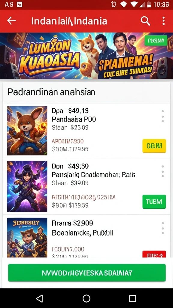 Promosi menarik yang meningkatkan peluang menang.