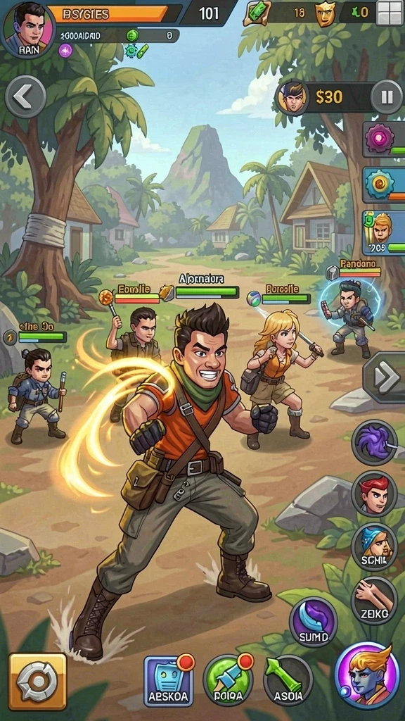 Tampilan utama game MPO76 yang menarik.