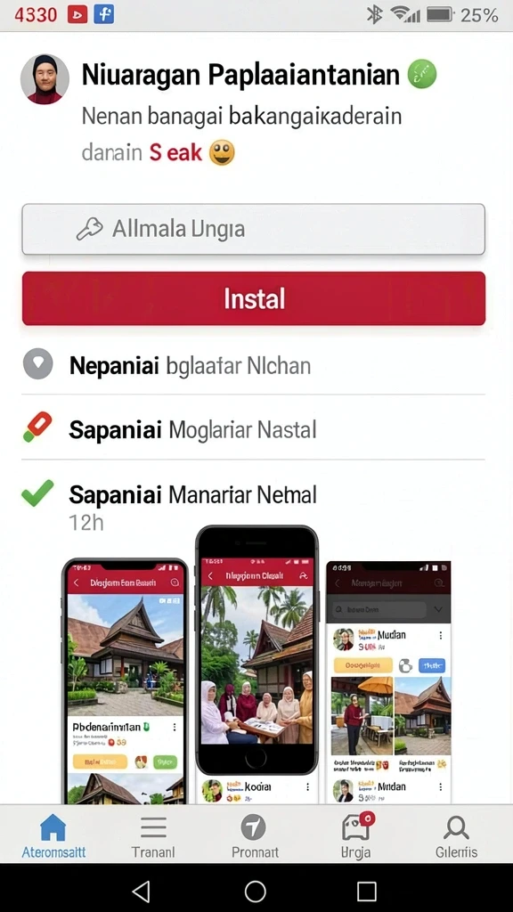Tampilan antarmuka yang bersih dan mudah digunakan.