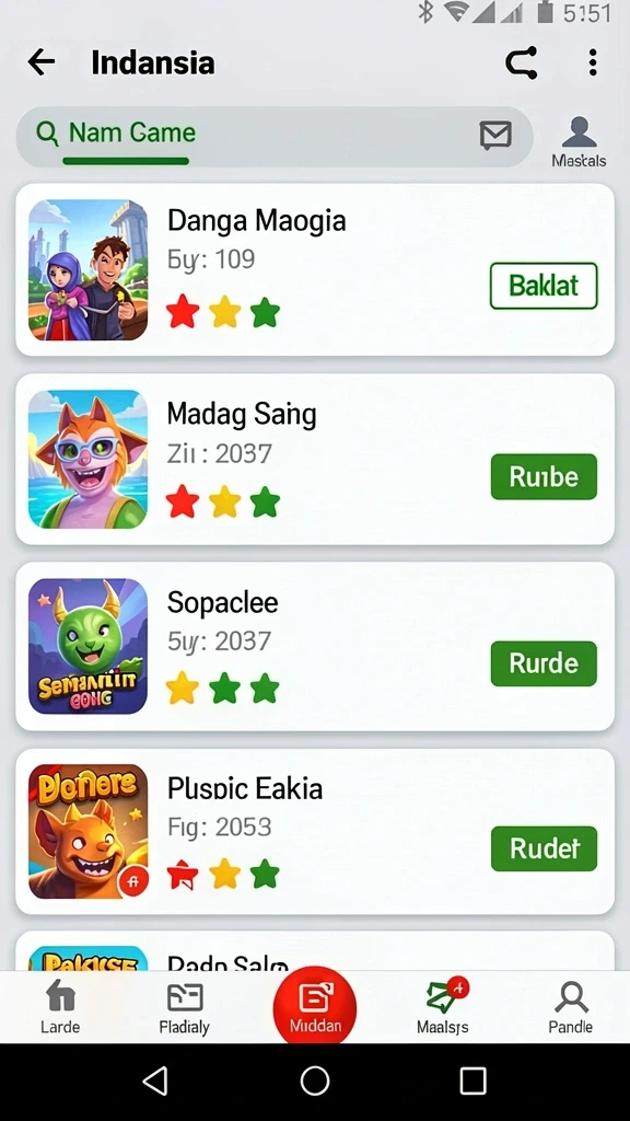 Beragam pilihan slot dengan tema yang menarik.