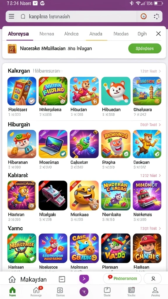 Karakter dengan kustomisasi unik dan beragam.