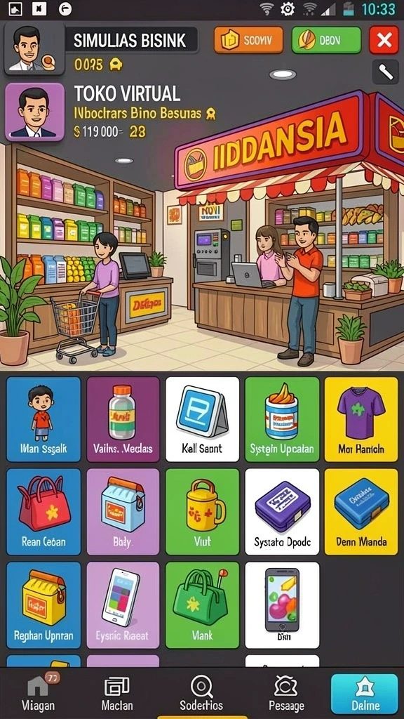 Mode multiplayer untuk bermain bersama teman.