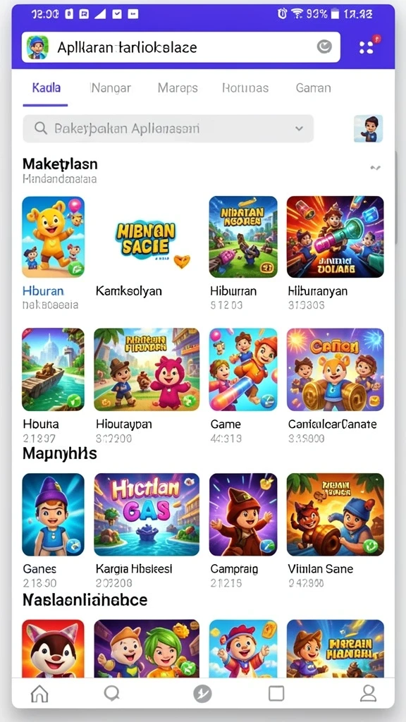 Tampilan antarmuka yang ramah pengguna.