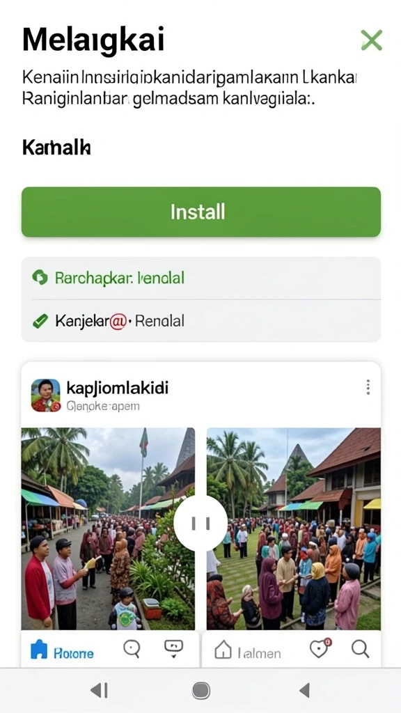 Tampilan antarmuka yang menarik dan responsif.