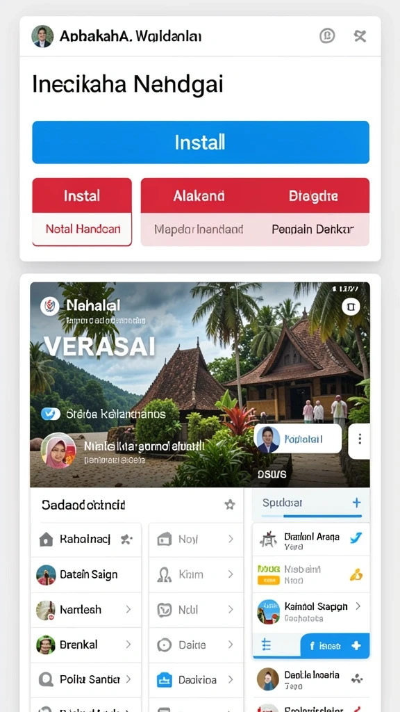Karakter-karakter yang beragam dan unik.
