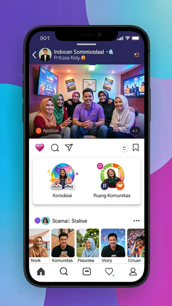 Menampilkan karakter utama dalam misi petualangan.