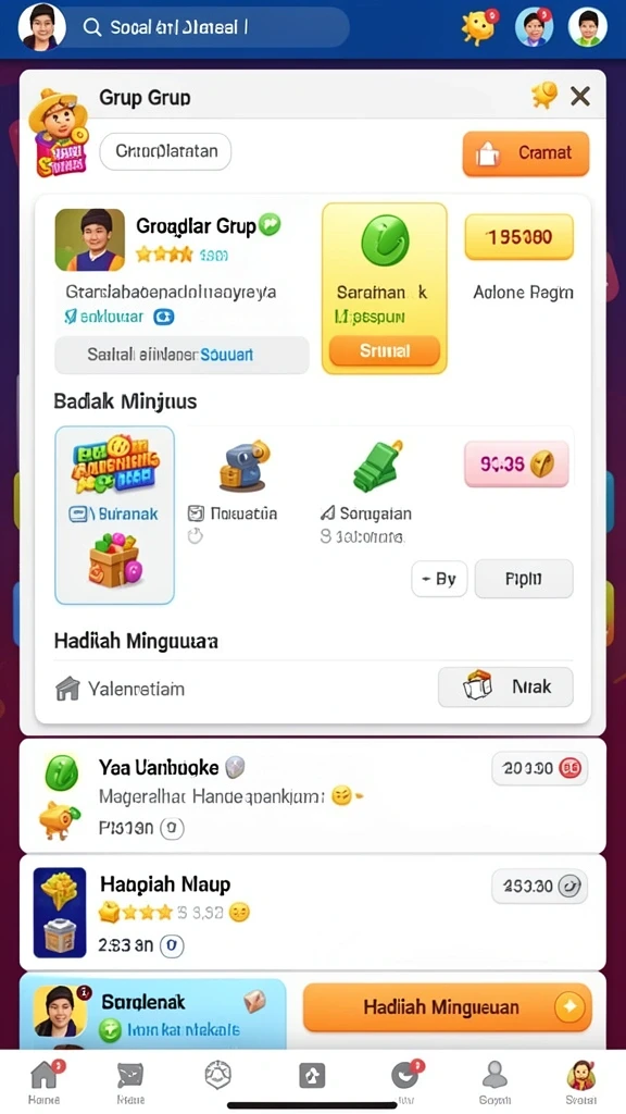 Beragam pilihan game yang siap dimainkan kapan saja.