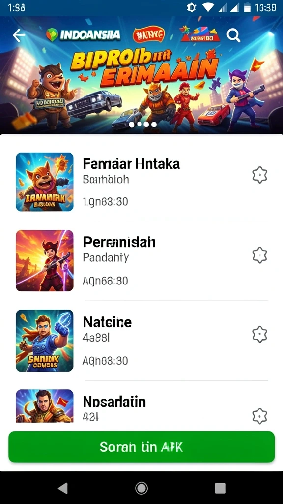 Berbagai level menantang dengan latar belakang yang indah.