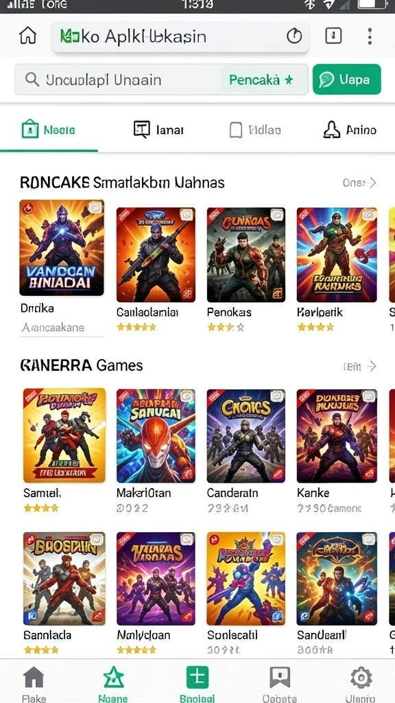 Tampilan utama TOTO12 yang menarik dan intuitif.