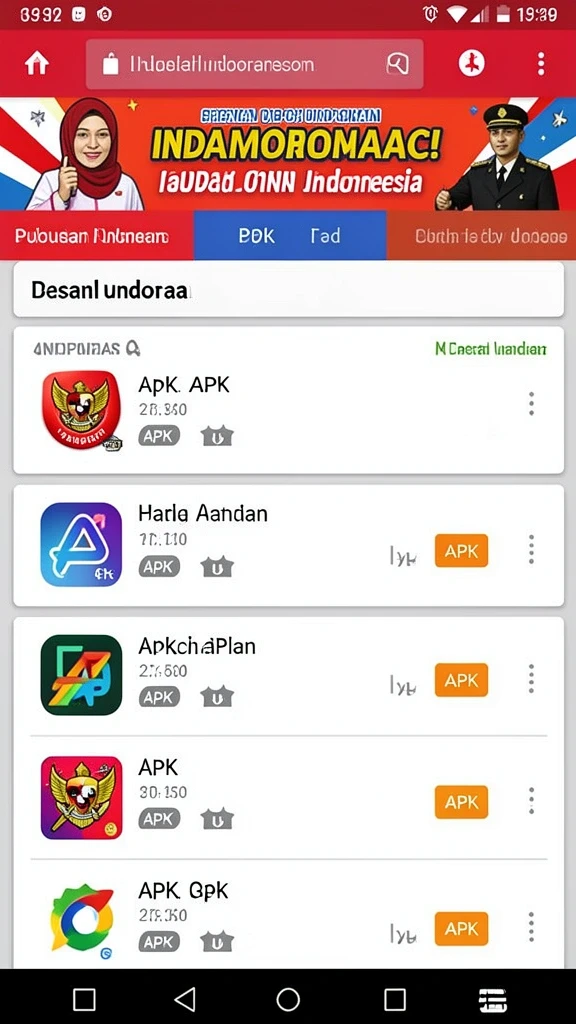 Tampilan grafis menawan dalam permainan.