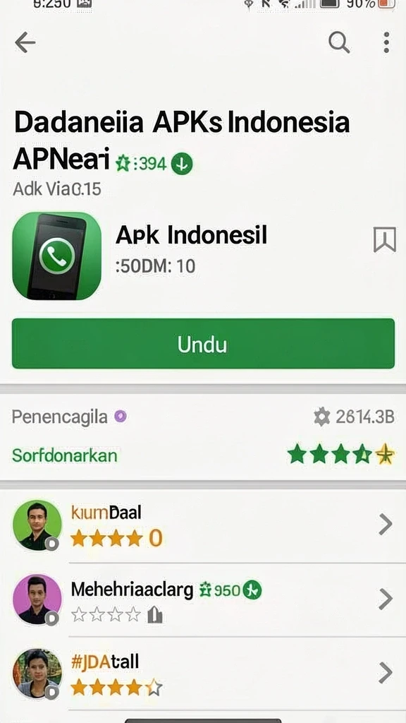 Tampilan antarmuka yang modern dan menarik.