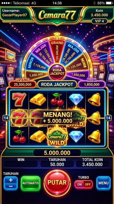 cemara77 — menu pengaturan